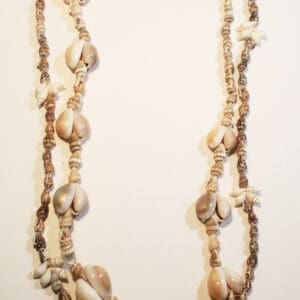 Double Stranded Sea Shell Necklace