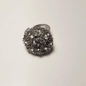 Sparkly Cocktail Adjustable Ring