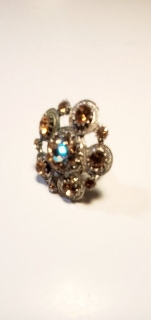 Timeless Sparkle Cocktail ring