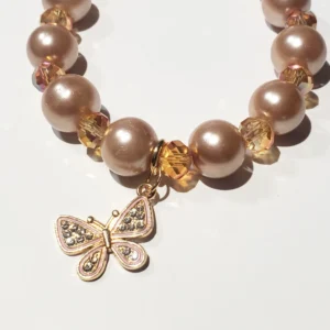 Blush Bead Single Bracelet